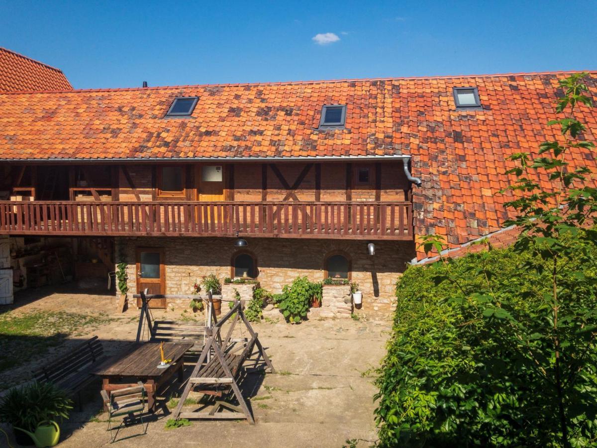 Wienrode Bauernhof Lisa Offenstall Und Taubenschlag מראה חיצוני תמונה